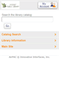 Mobile Screenshot of m.catalog.syossetlibrary.org